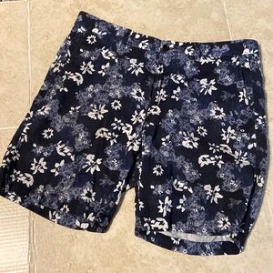 Peter Millar Floral Denim Golf Shorts